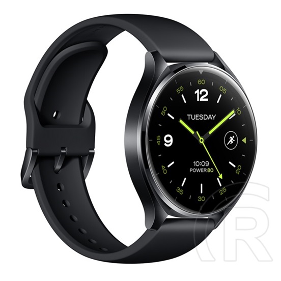 Xiaomi watch 2 okosóra (46mm, szilikon szíj, aktivitásmérő, pulzusmérő, 160 sportmód, vízálló, 5 atm) fekete