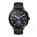 Xiaomi watch 2 pro okosóra (46mm, szilikon szíj, aktivitásmérő, pulzusmérő, 150 sportmód, vízálló, 5 atm) fekete