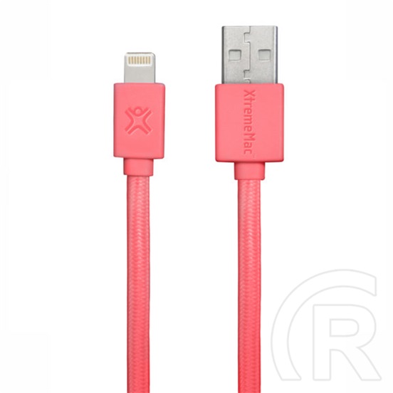 XtremeMac Flat Lightning USB adatkábel 1 m (piros)