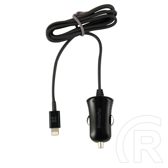 XtremeMac InCharge Auto LT szivargyújtós Lightning töltőkábel 1 m (fekete)