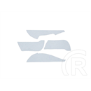 Xtrfy M42 Lizard skin Grips fehér