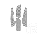 Xtrfy MZ1 Lizard skin Grips fehér