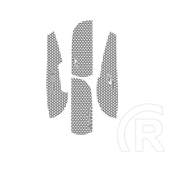 Xtrfy MZ1 Lizard skin Grips fehér