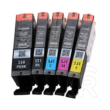 Zafir Premium utángyártott Canon patron PGI-550XL+CLI-551XL multipack (BCMY)