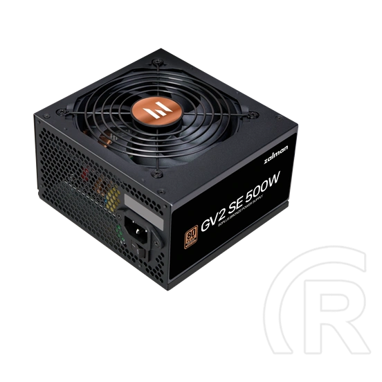 Zalman ZM500-GV2SE tápegység (500 W, 80+ Bronze, ATX)