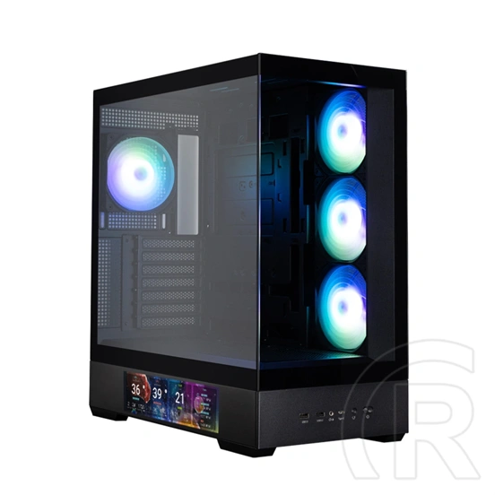 Zalman ATXCase P40 DS fekete