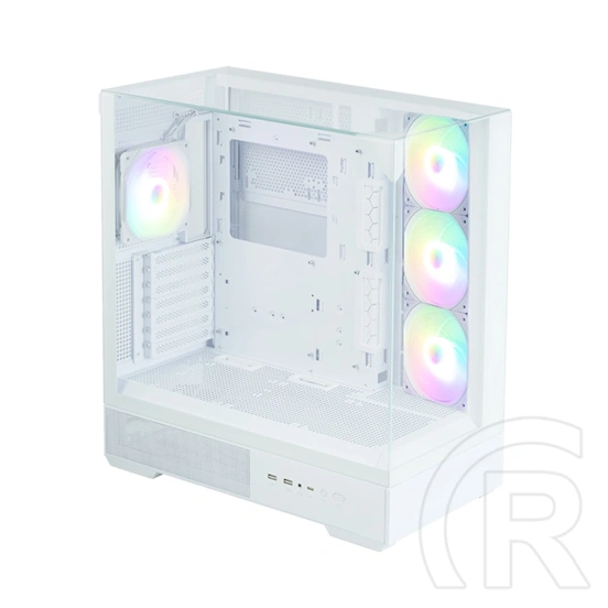 Zalman ATXCase P40 Prism PLUS fehér