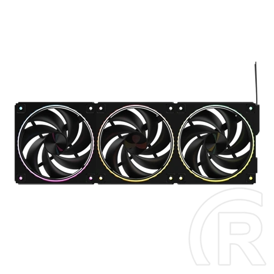 Zalman CNPS14X DS CPU hűtő (duplatornyos, 6 hőcső, 2x 120 mm PWM ventilátor, fekete)