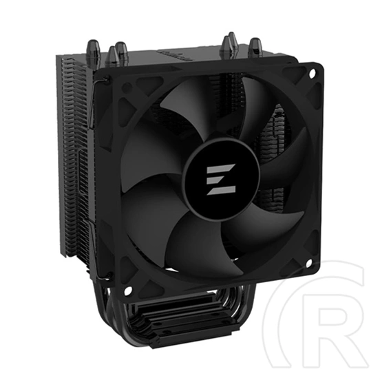 Zalman CNPS4X Black V2 CPU hűtő (92 mm, 800-2000 rpm, 3x heatpipe, PWM, 150W TDP, 29 dB(A), AM5/AM4/LGA1700/LGA1851, fek
