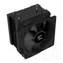 Zalman CNPS4X Black V2 CPU hűtő (92 mm, 800-2000 rpm, 3x heatpipe, PWM, 150W TDP, 29 dB(A), AM5/AM4/LGA1700/LGA1851, fek