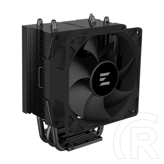 Zalman CNPS4X Black V2 CPU hűtő (92 mm, 800-2000 rpm, 3x heatpipe, PWM, 150W TDP, 29 dB(A), AM5/AM4/LGA1700/LGA1851, fek