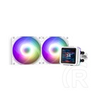 Zalman CPULiquid Cooler  ALPHA2 DS 24 fehér
