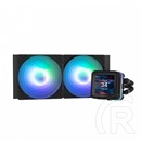 Zalman CPULiquid Cooler  ALPHA2 DS 24 fekete