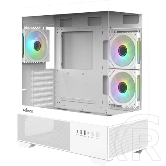 Zalman Chronix V2 (ATX, ablakos, fehér)