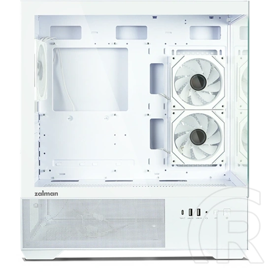 Zalman Chronix V2 (ATX, ablakos, fehér)