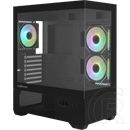 Zalman Chronix V2 (ATX, ablakos, fekete)