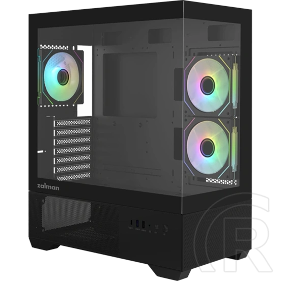 Zalman Chronix V2 (ATX, ablakos, fekete)