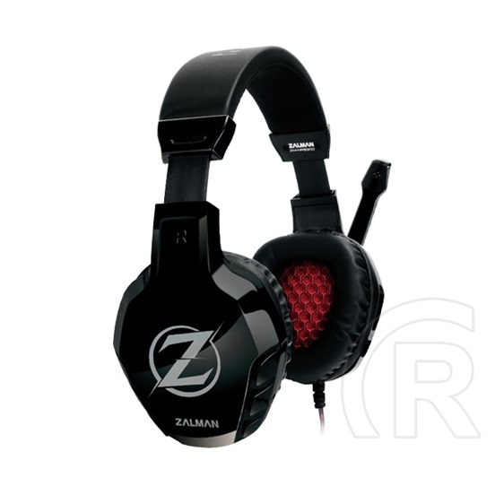 Zalman HPS300 gamer mikrofonos fejhallgató (fekete)
