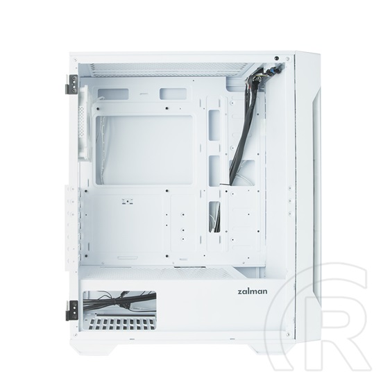 Zalman I3 NEO TG White táp nélküli ablakos Mid Tower számítógépház fehér