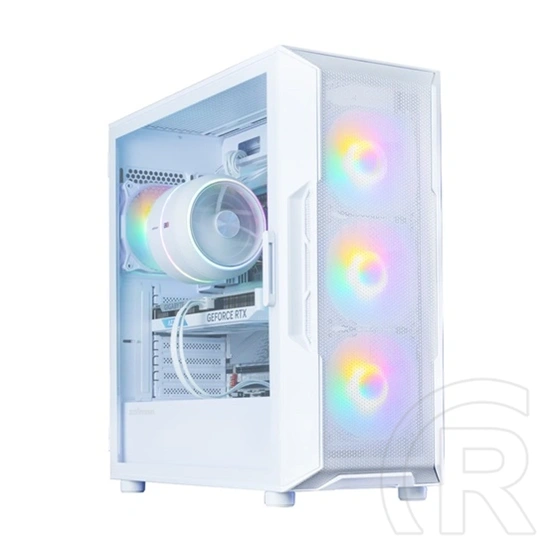 Zalman I3 NEO V2 (midi torony, ATX, ablakos, fehér)