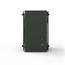 Zalman M2 (mini ITX, ablakos, sötétszürke)