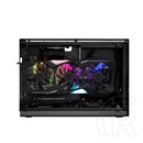 Zalman M2 (mini ITX, ablakos, sötétszürke)