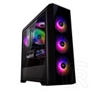 Zalman N5 TF RGB (ATX, ablakos, fekete)