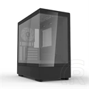 Zalman P10 BLACK (táp nélküli, mATX, ablakos, MT Mini Tower, fekete)