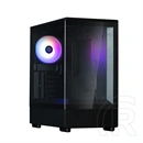 Zalman P10 BLACK (táp nélküli, mATX, ablakos, MT Mini Tower, fekete)