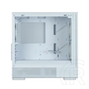 Zalman P10 Namu (táp nélküli, mATX, ablakos, MT Mini Tower, fehér)-barna