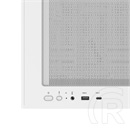 Zalman P30 AIR (táp nélküli, mATX, ablakos, MT Mini Tower, fehér)