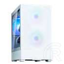 Zalman P30 AIR (táp nélküli, mATX, ablakos, MT Mini Tower, fehér)