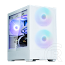 Zalman P30 AIR (táp nélküli, mATX, ablakos, MT Mini Tower, fehér)