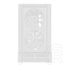 Zalman P30 AIR (táp nélküli, mATX, ablakos, MT Mini Tower, fehér)