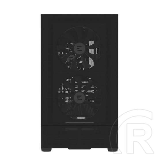 Zalman P30 AIR (táp nélküli, mATX, ablakos, MT Mini Tower, fekete)