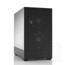 Zalman P30 AIR (táp nélküli, mATX, ablakos, MT Mini Tower, fekete)