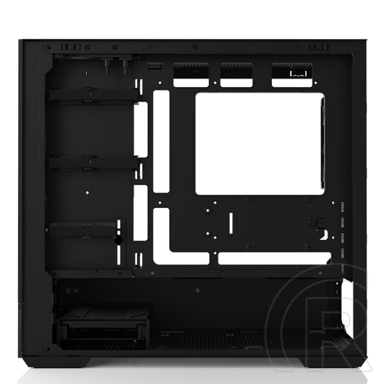 Zalman P30 AIR (táp nélküli, mATX, ablakos, MT Mini Tower, fekete)