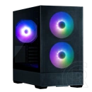 Zalman P30 AIR (táp nélküli, mATX, ablakos, MT Mini Tower, fekete)