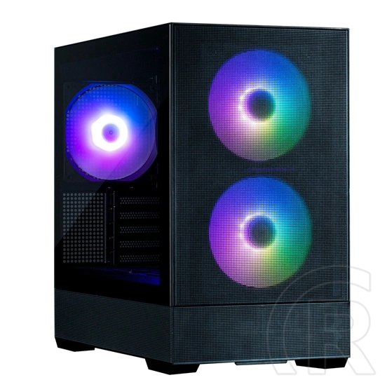 Zalman P30 AIR (táp nélküli, mATX, ablakos, MT Mini Tower, fekete)