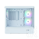 Zalman P30 WHITE V2 (táp nélküli, mATX, ablakos, MT Mini Tower, fehér)