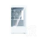Zalman P30 WHITE V2 (táp nélküli, mATX, ablakos, MT Mini Tower, fehér)