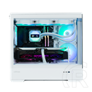 Zalman P30 WHITE V2 (táp nélküli, mATX, ablakos, MT Mini Tower, fehér)