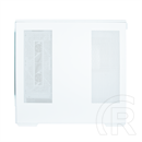 Zalman P30 WHITE V2 (táp nélküli, mATX, ablakos, MT Mini Tower, fehér)