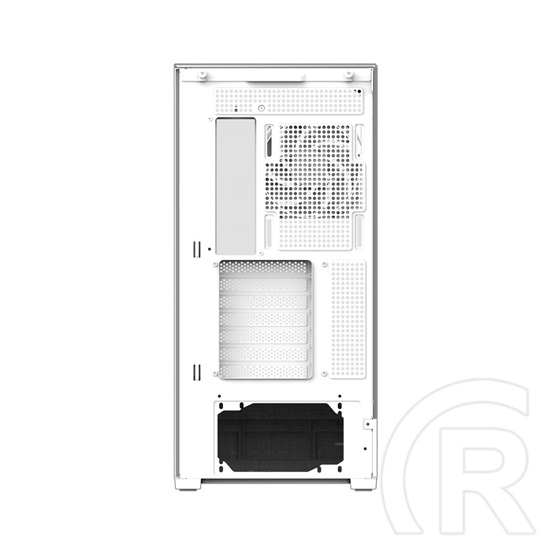 Zalman P40 Prism (táp nélküli, ATX, ablakos, Mid Tower, fehér)