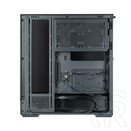 Zalman P40 Prism (táp nélküli, ATX, ablakos, Mid Tower, fekete)