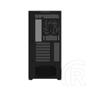 Zalman P40 Prism (táp nélküli, ATX, ablakos, Mid Tower, fekete)