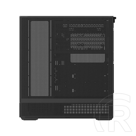 Zalman P40 Prism (táp nélküli, ATX, ablakos, Mid Tower, fekete)