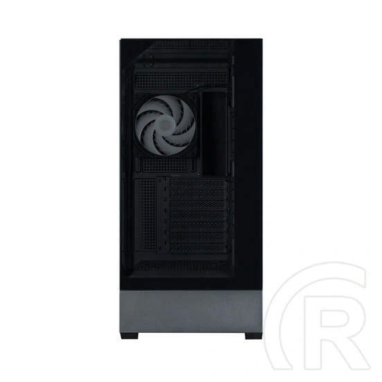 Zalman P40 Prism (táp nélküli, ATX, ablakos, Mid Tower, fekete)