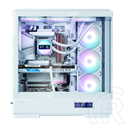 Zalman P50 DS (táp nélküli, ATX, ablakos, Mid Tower, fehér)