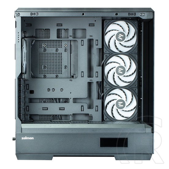 Zalman P50 DS (táp nélküli, ATX, ablakos, Mid Tower, fekete)